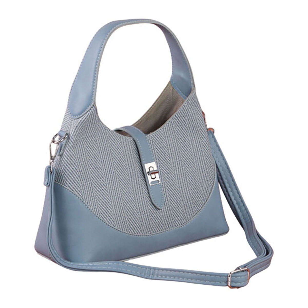 Mr Joe - Shoulder handbag with Cute detail 4122  Blue