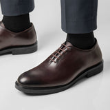 BRIO - Oxford Whole Cut Shoes - Black