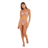 Women Secret - Lace and mesh Brazilian panties - Sold by FIG