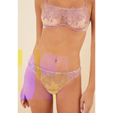 Women Secret - Lace and mesh Brazilian panties - Sold by FIG