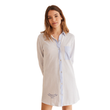 Women Secret - SmileyWorld striped shirt nightgown - Sold by FIG
