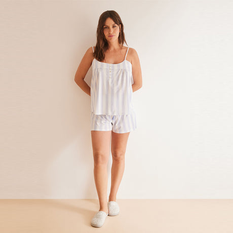 Women Secret - Short striped maternity pajamas - Sold by FIG