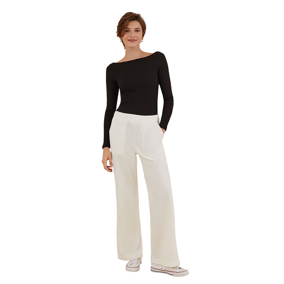 Women Secret - Long wide corduroy pants - Sold by FIG