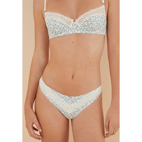 Women Secret - Floral lace Brazilian panties - Sold by FIG