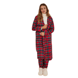 Women Secret - Cotton checkered robe - Sold by FIG