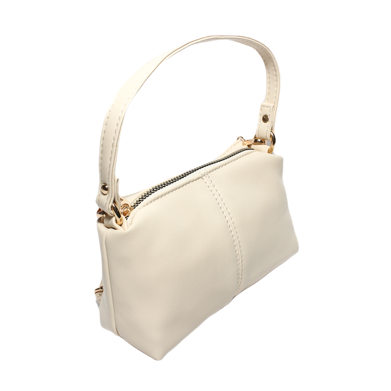 Glitter Women Cross Bag - Beige