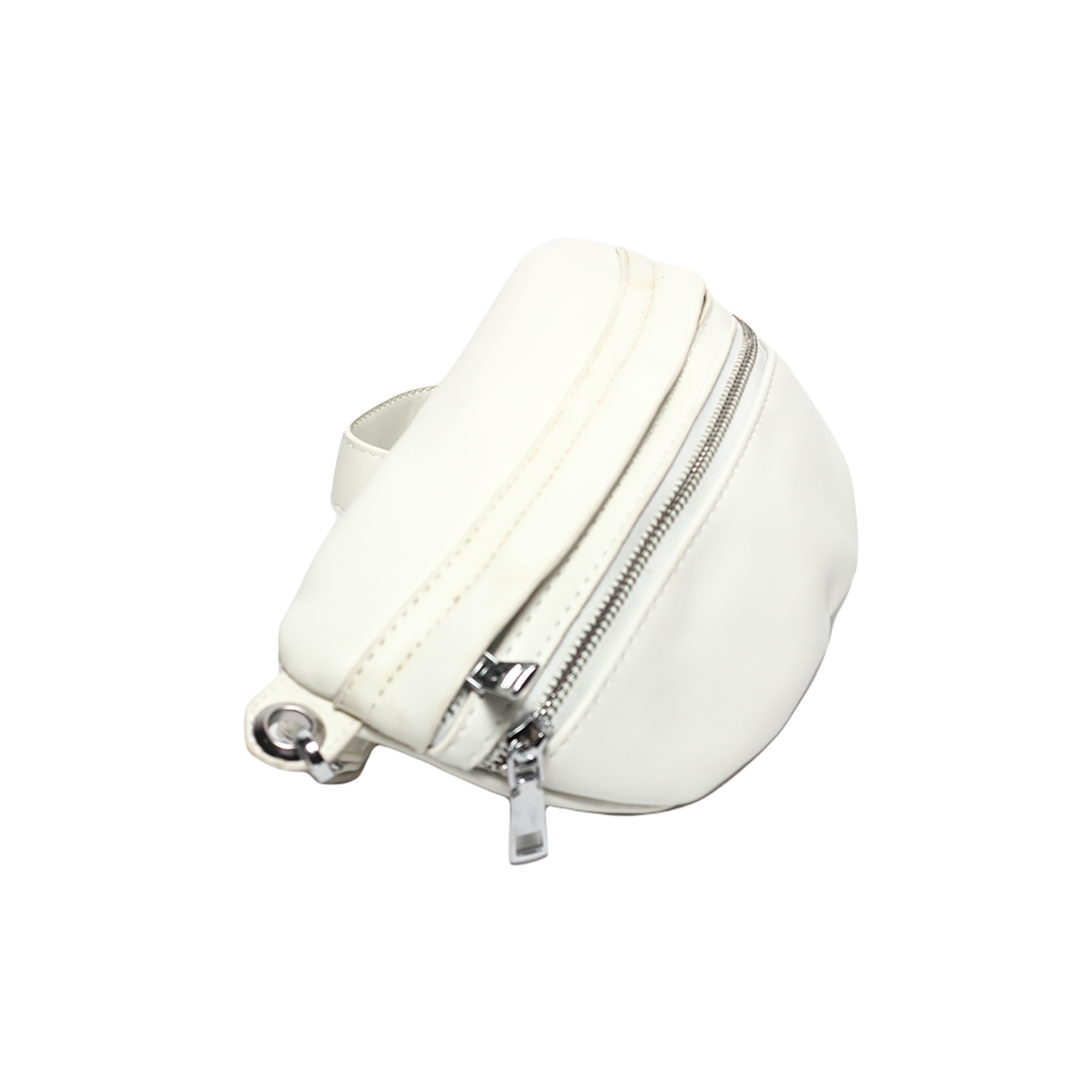 Glitter -  Women Waist Bag - White