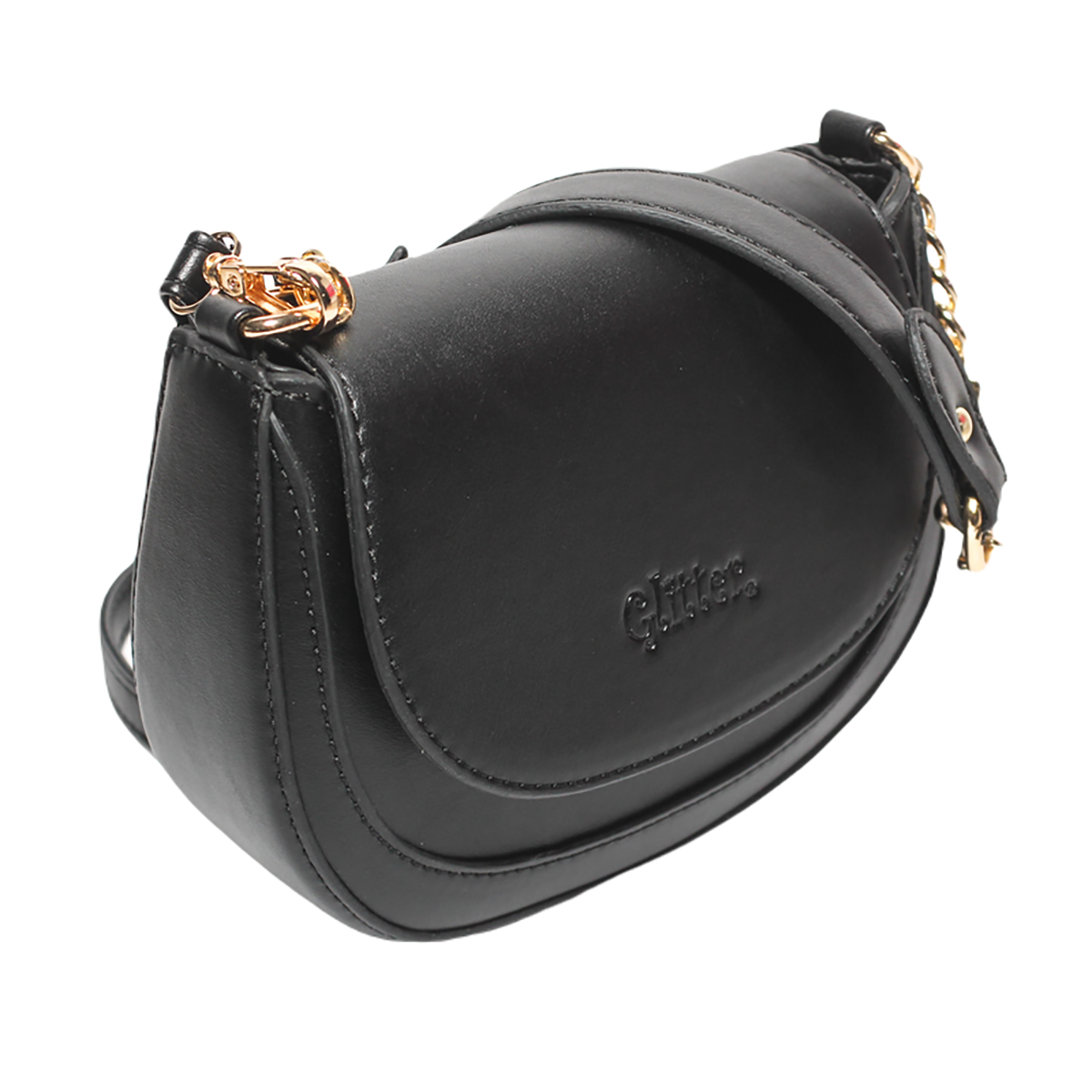 Glitter -  Women Cross Bag - Black