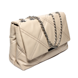 Glitter -  Women Cross Bag - Beige