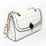 Glitter -  Women Hand Bag - White