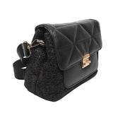 Glitter -  Women Hand Bag - Black