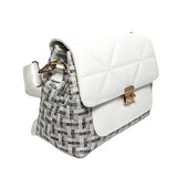 Glitter -  Women Hand Bag - White