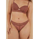 Women Secret - Brown lace panties - Sold by FIG