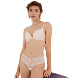 Women Secret - Wide light pink lace Brazilian panties - Sold by FIG