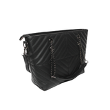 Glitter - Women Hand Bag - Black