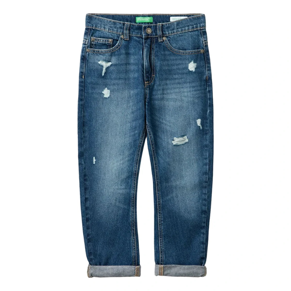 United Colors Of Benetton - Carrot Fit Denim Pants - Sold by FIG