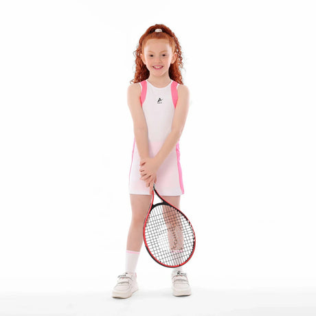 Anja - White Sport Dress 0135-For Girls