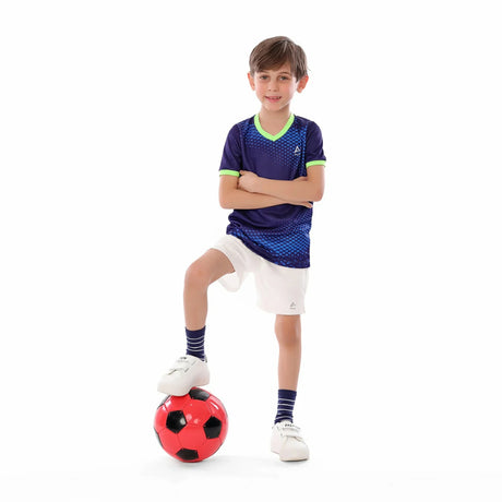 Anja - Blue and For Girlseen Football T-shirt 0038-For boys