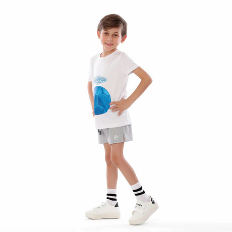 Anja - White Handtball T-shirt 0056-For boys