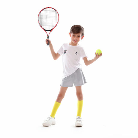 Anja - White Tennis T-Shirt 0081-For boys