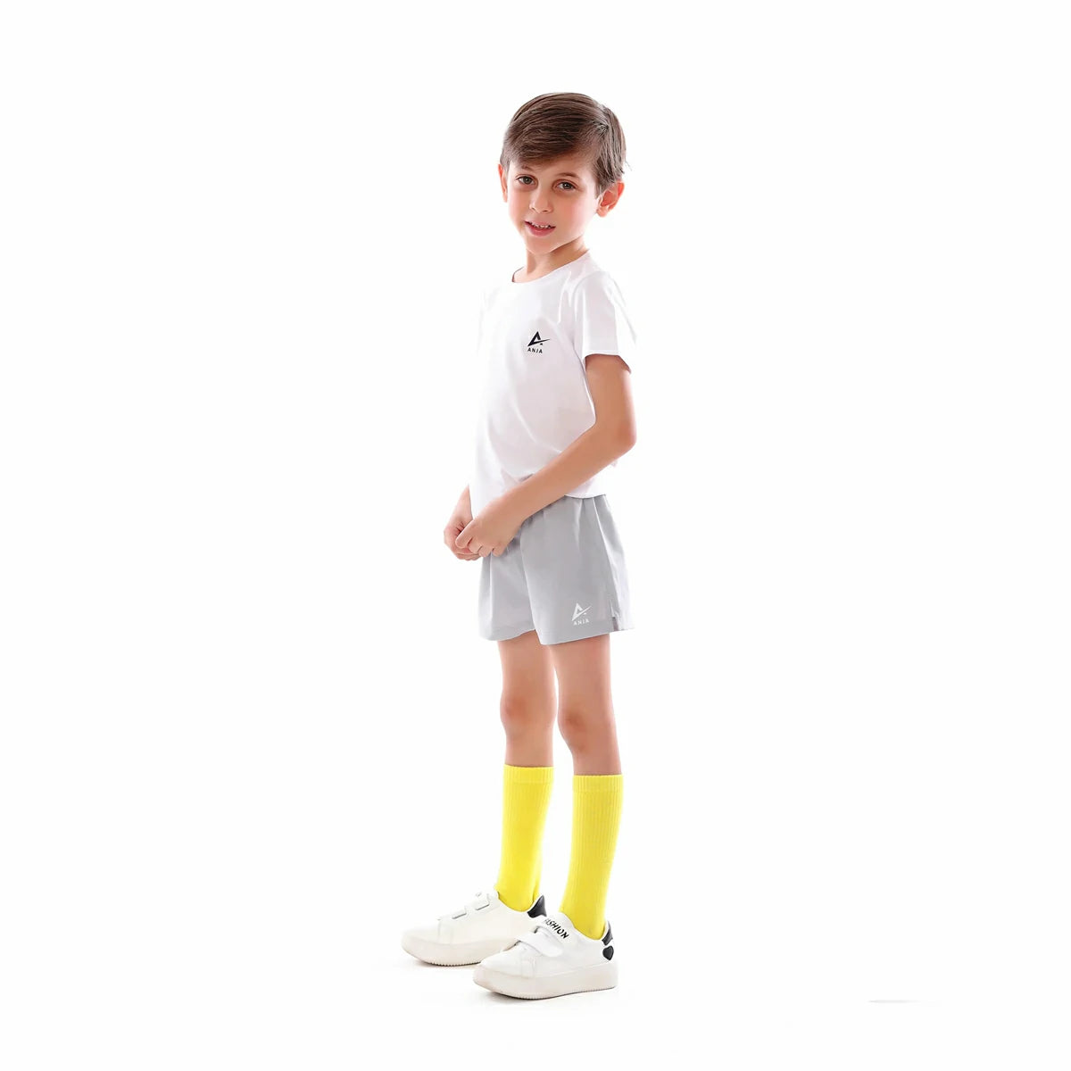 Anja - White Tennis T-Shirt 0081-For boys