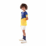 Anja - Yellow and Blue Football T-shirt 0037-For boys