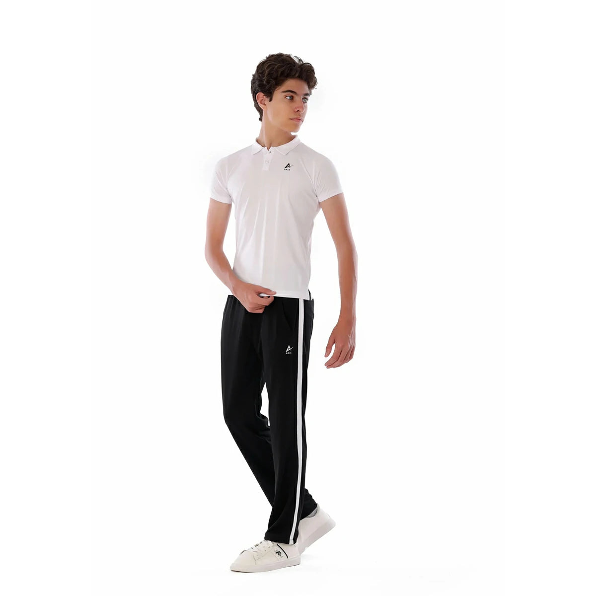 Anja - White Polo T Shirt 0140-For boys