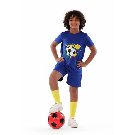 Anja - Blue Football Kit 0051-For boys