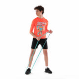 Anja - Orange Volleyball T-Shirt 0073-For boys