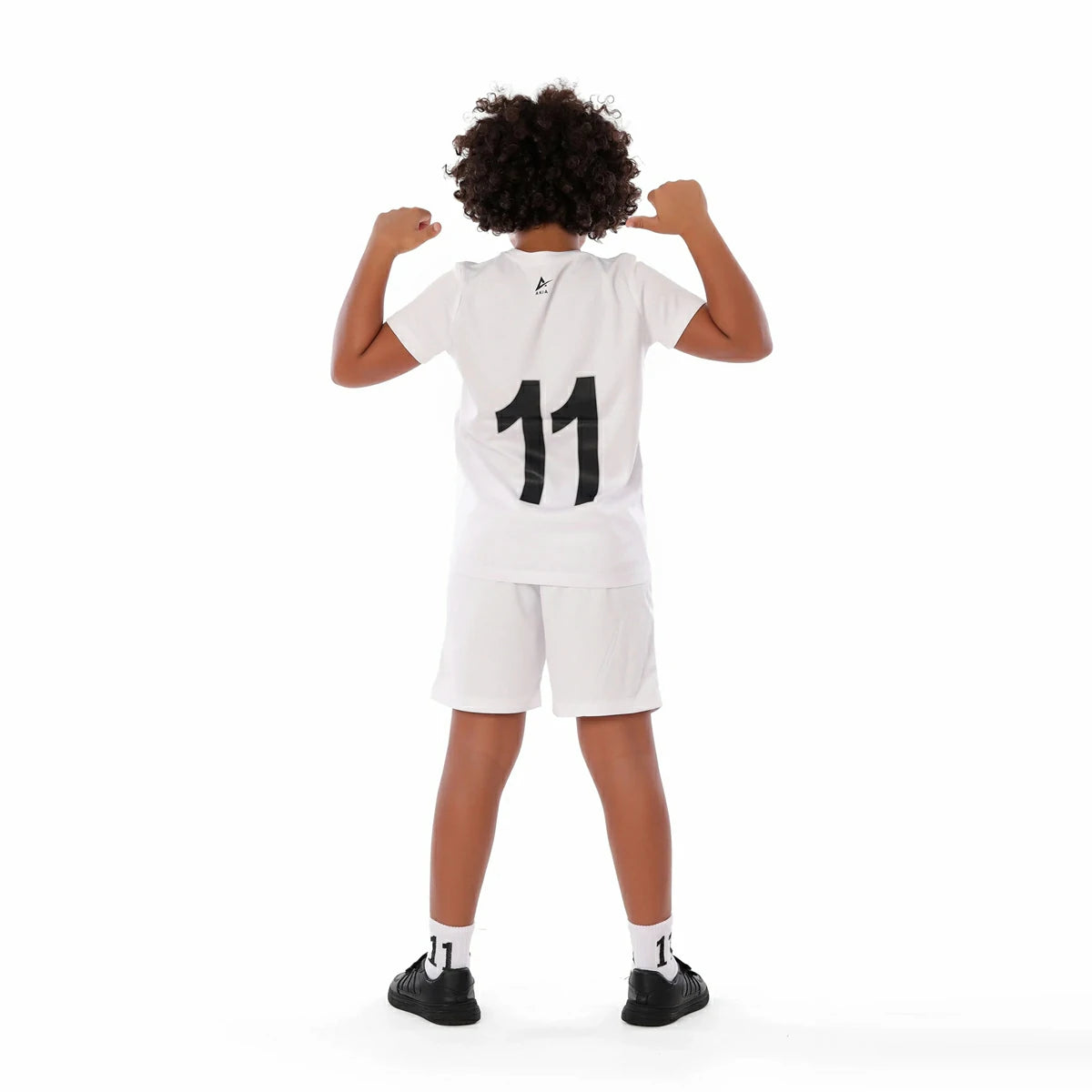 Anja - White Football Kit 0047-For boys
