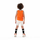 Anja - Orange Top Basketball T-Shirt 0015-For boys