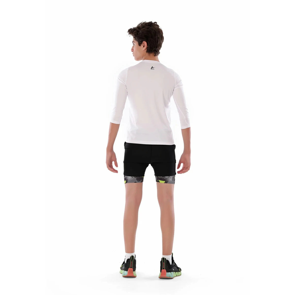 Anja - White Sports T Shirt 0148-For boys