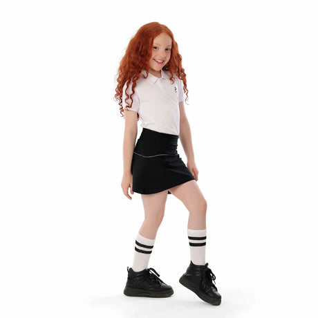 Anja - White Polo T Shirt 0140-For Girls