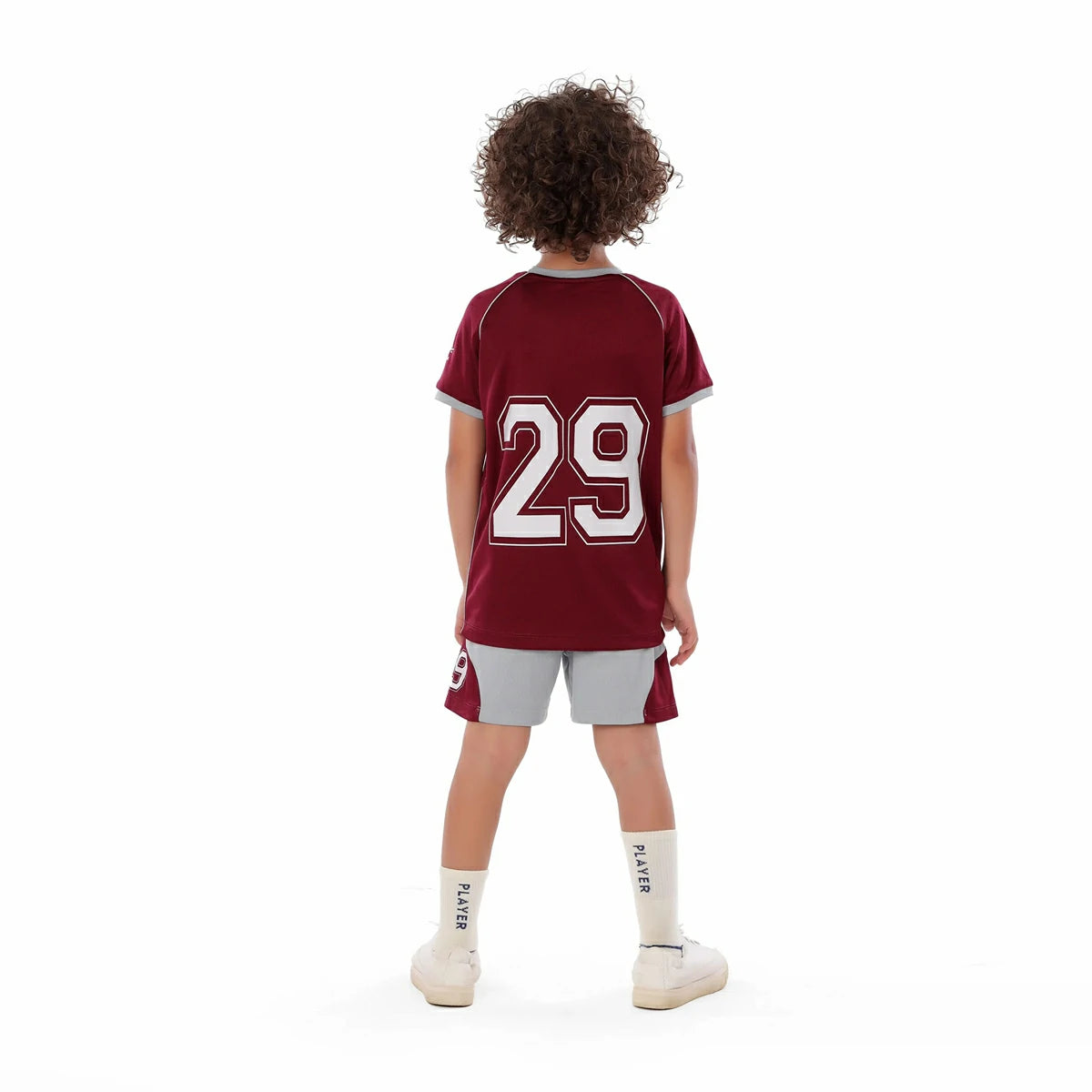 Anja - Burgundy Handball Kit 0063-For boys