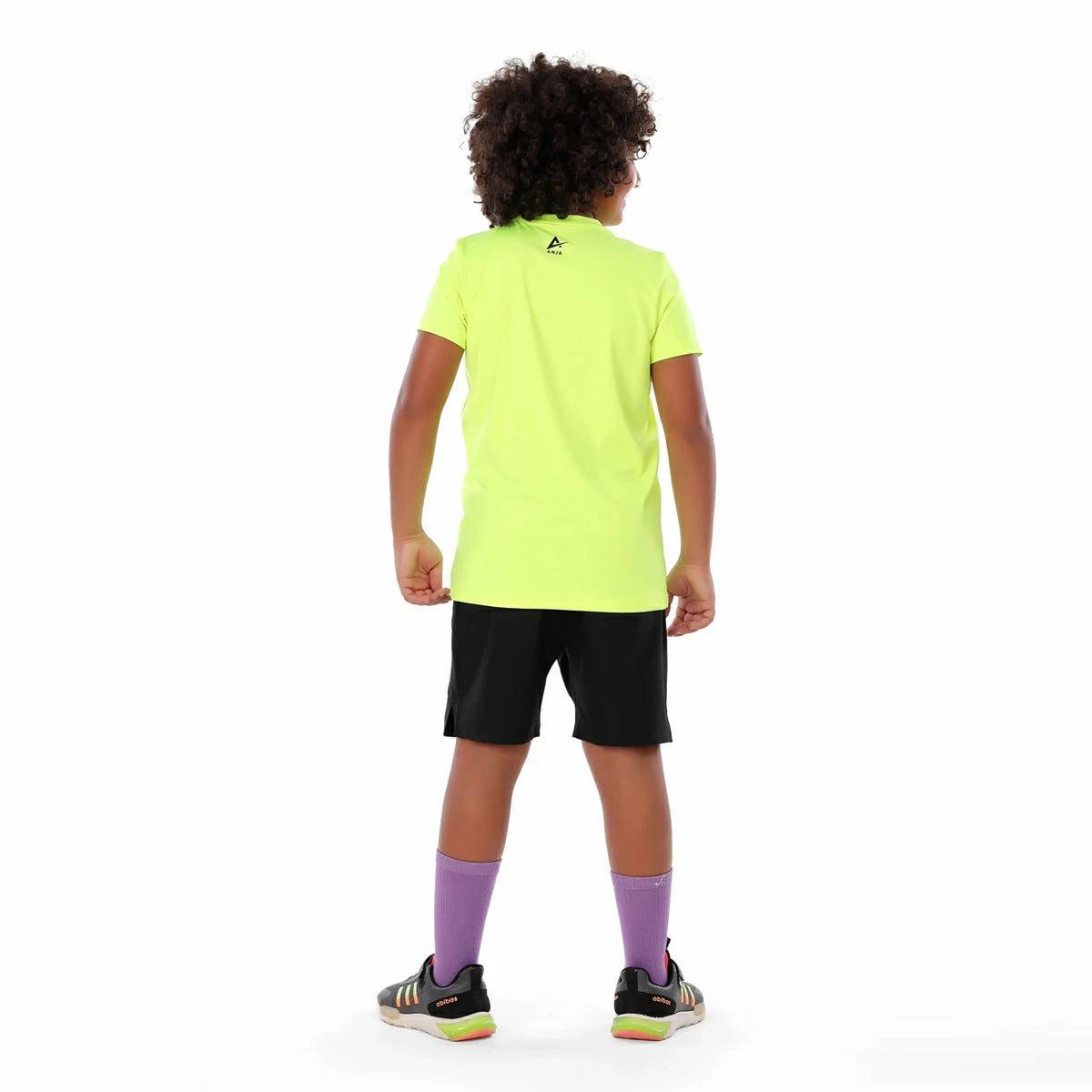 Anja - Yellow Tennis T-shirt 0083-For boys