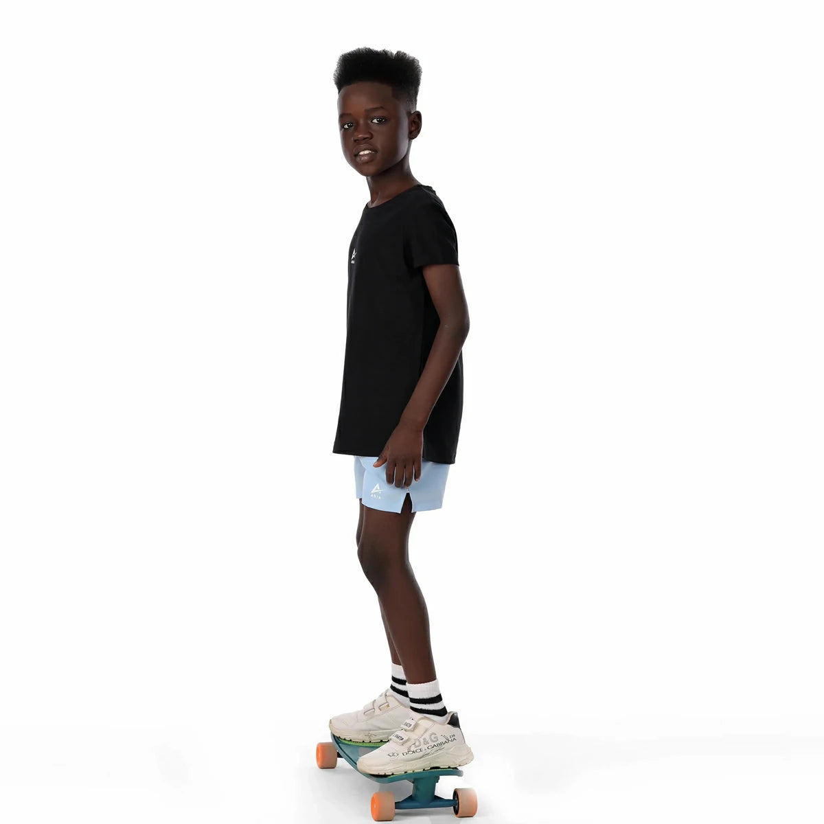 Anja - Black Sports Undershirt 0156-For boys
