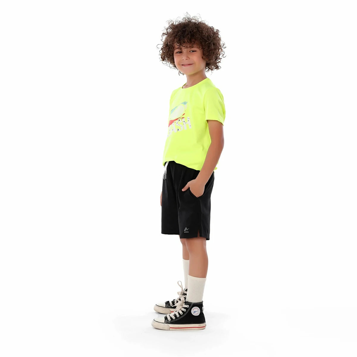 Anja - Yellow Squash T-shirt 0092-For boys