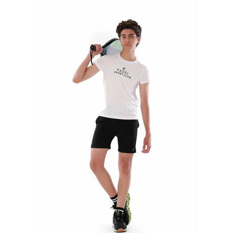 Anja - White Padel T-Shirt 0099-For boys
