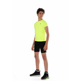 Anja - Neon Yellow Sport T-shirt 0146-For boys