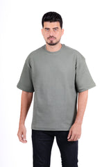 Basic Round Waffle T_Shirt