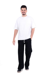 Soft V-CUT Wide Leg Sweatpants