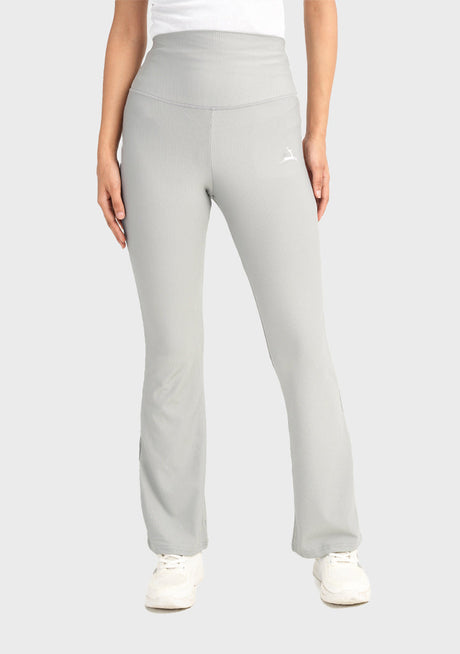 Champs Land - High Waist Ribbed Flare Pants