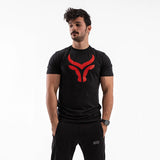 Taur - cotton regular neck t-shirt full front logo