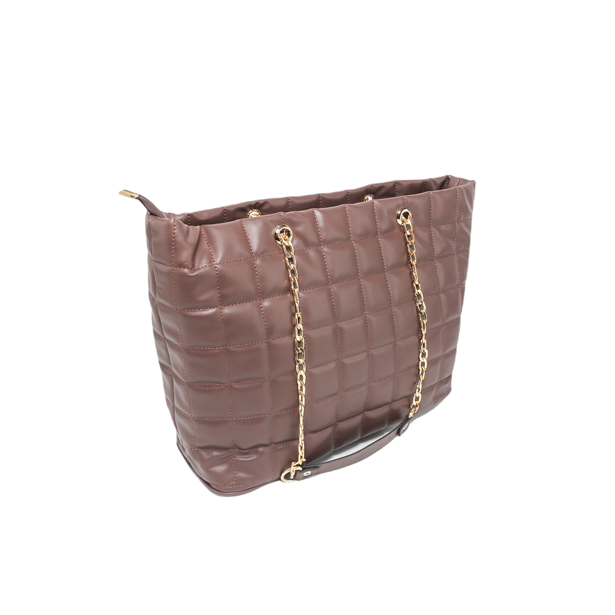 Glitter - Women Hand Bag - Brown