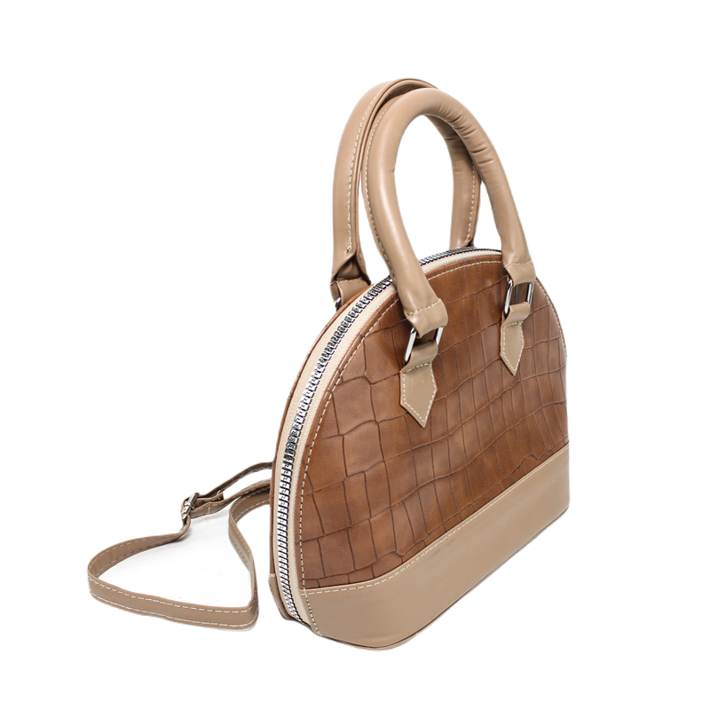 Glitter - Women Hand Bag - Light Brown