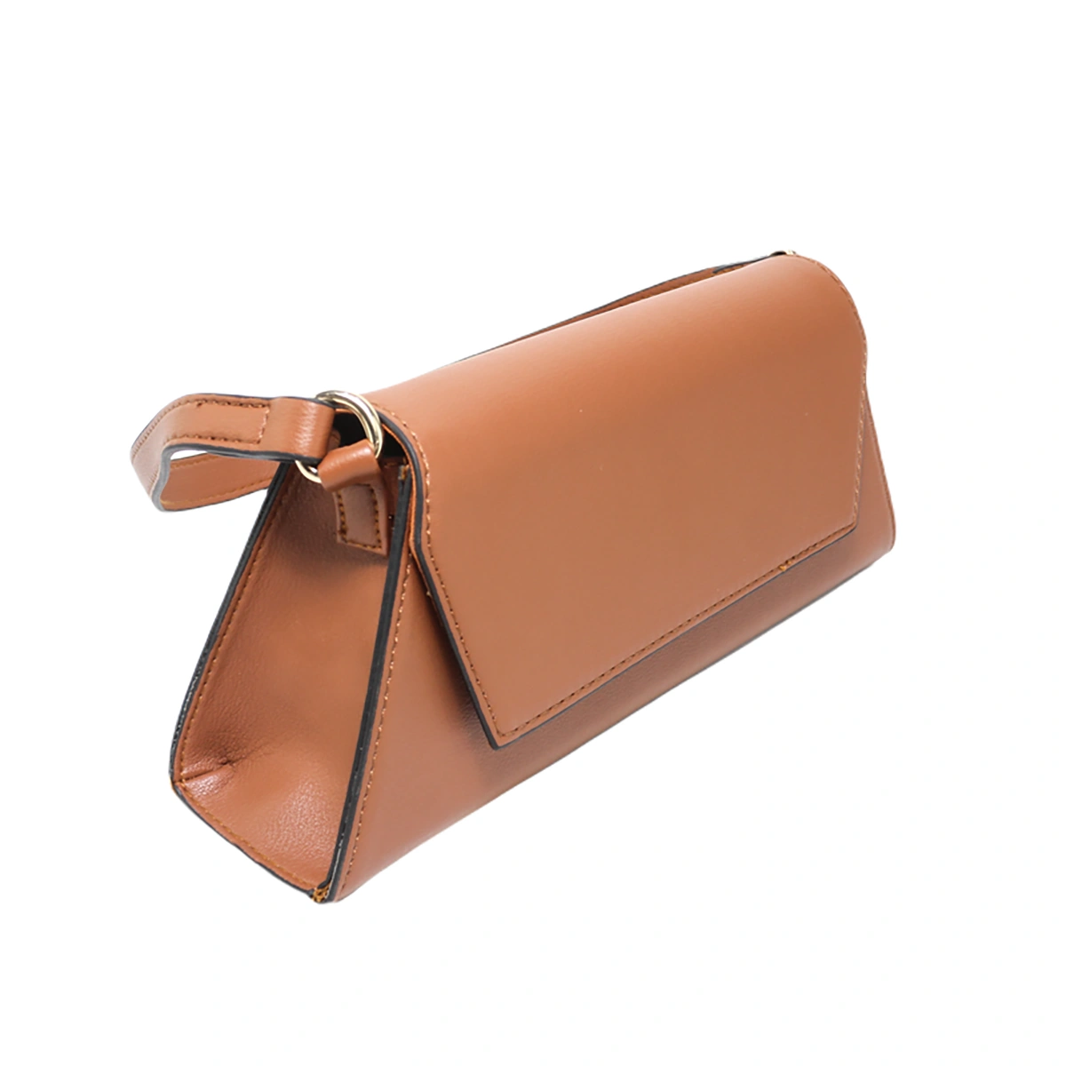 Glitter - Women Bag with Cross hand - CAMEL