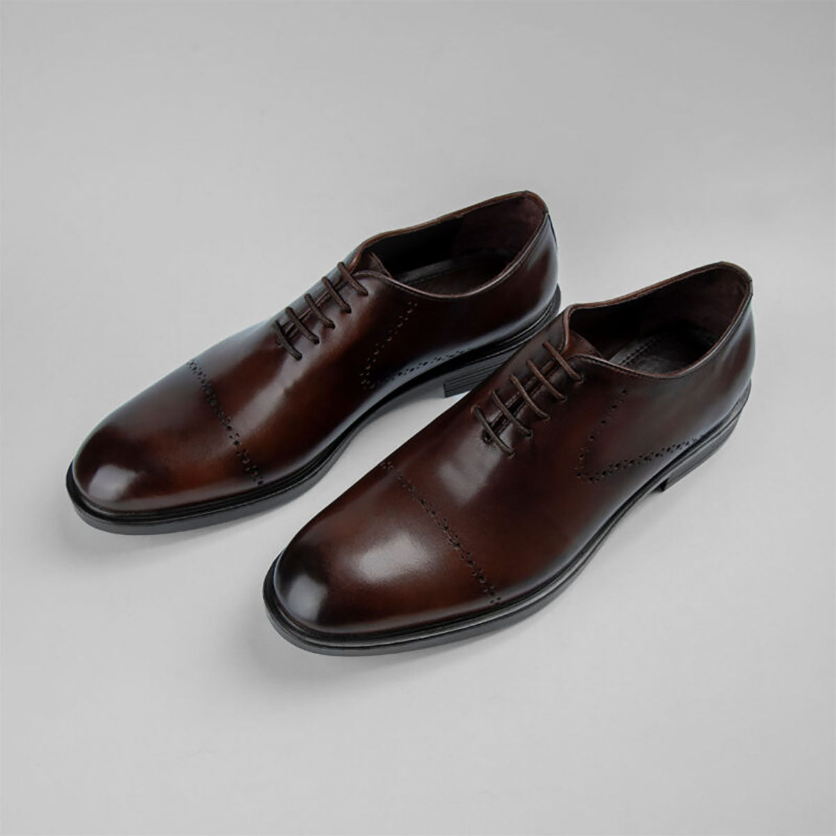 Brio - Derby Semi Brogue Shoes