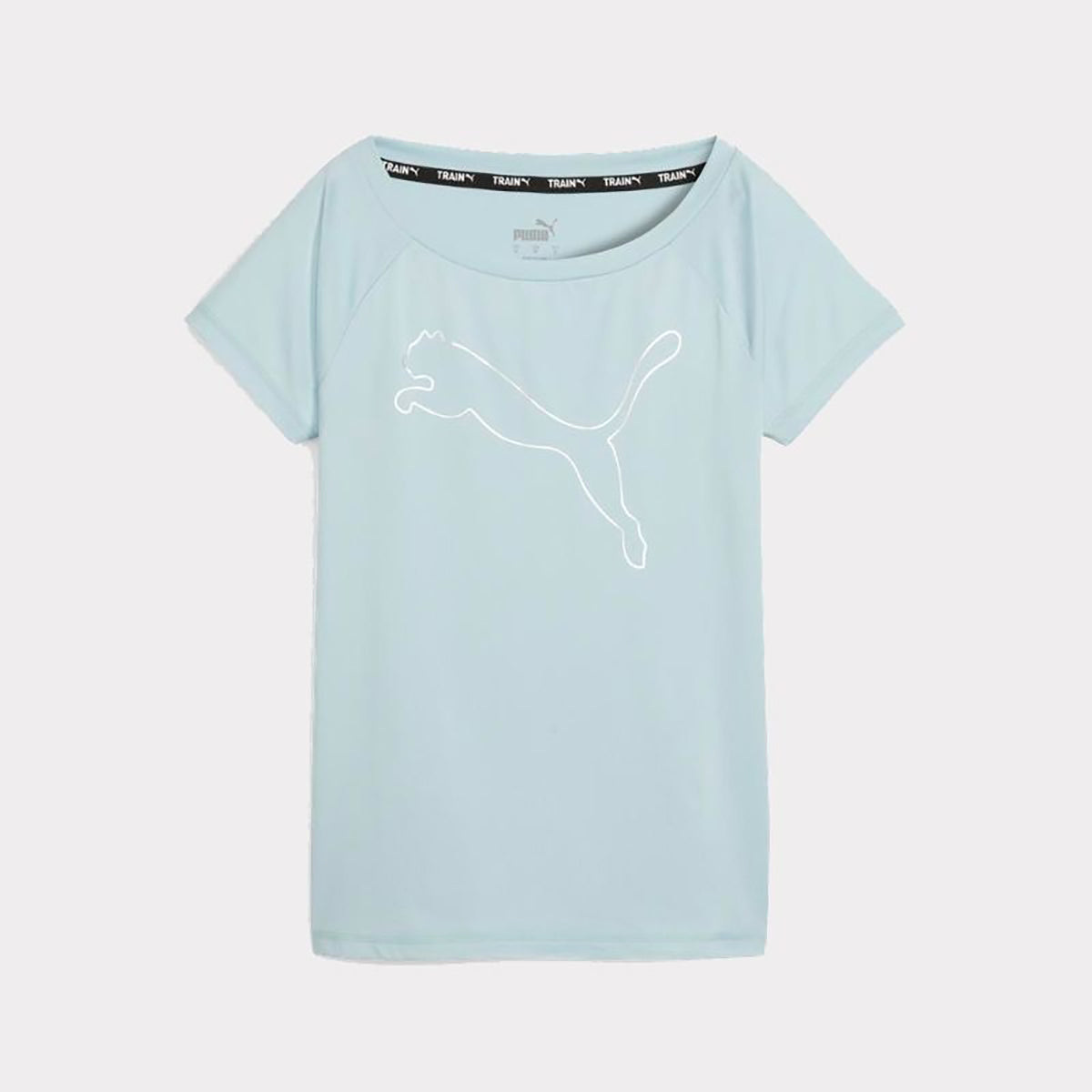 Puma - TRAIN FAVORITE JERSEY CAT TEE TURQUOISE