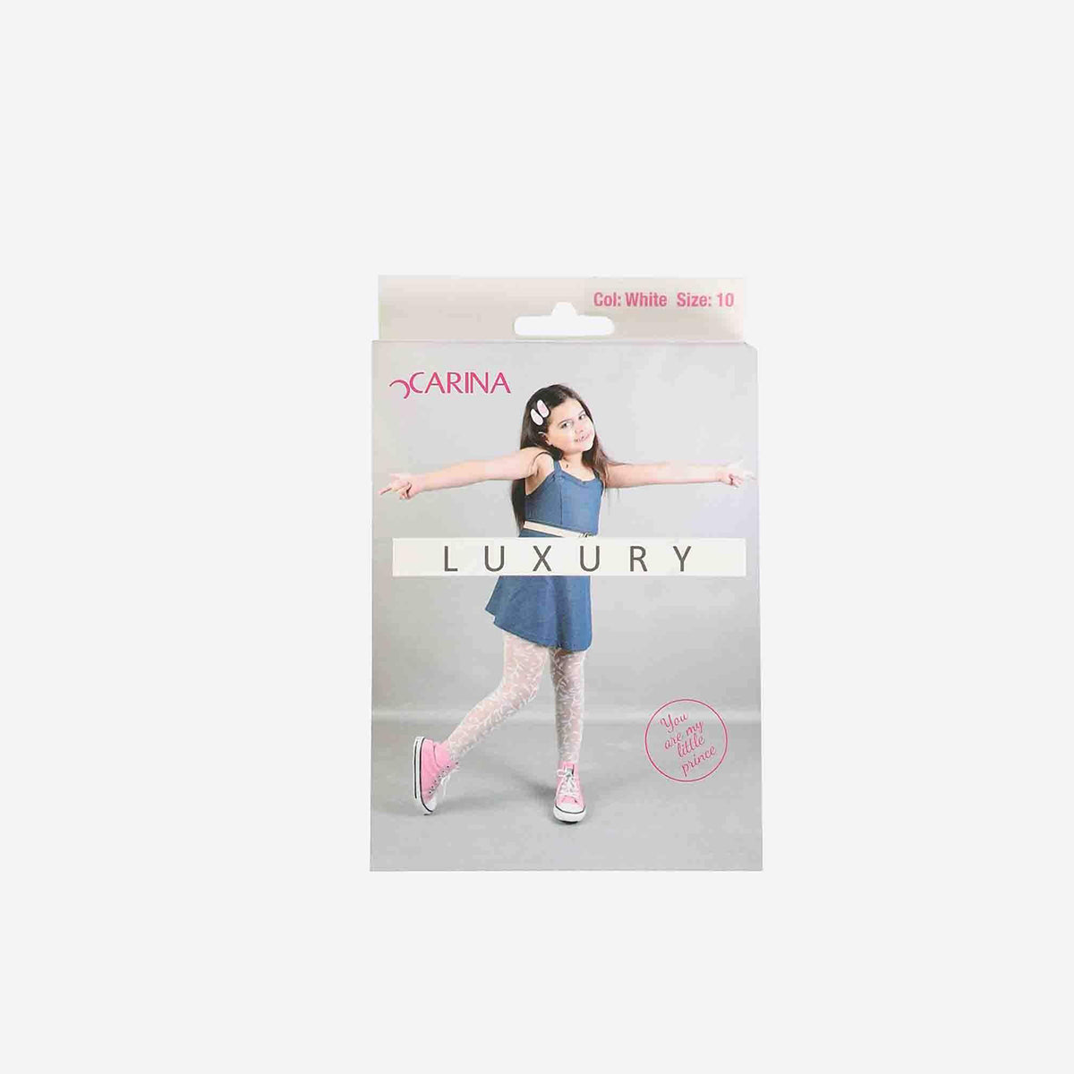 Carina -Girly Jacquard Pantyhose