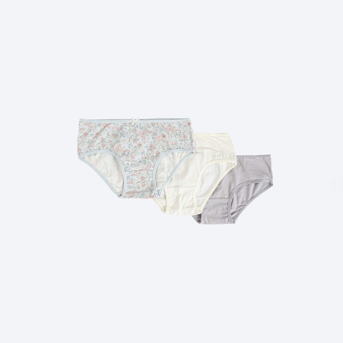 Carina -Pack of 3 Colored Brief Panties